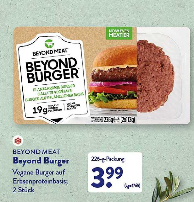 Beyond Meat Beyond Burger Angebot bei ALDI Nord