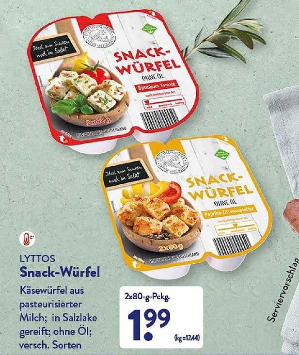 Lyttos Snackwürfel Angebot bei ALDI Nord 1Prospekte.de