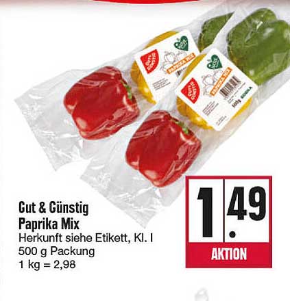 Kupsch Gut & Günstig Paprika Mix