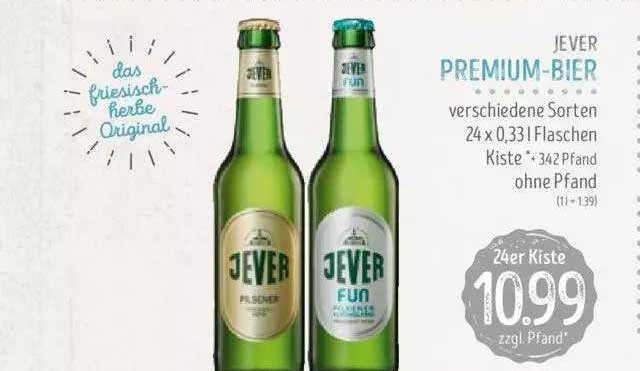 Edeka Struve Jever Premium-bier