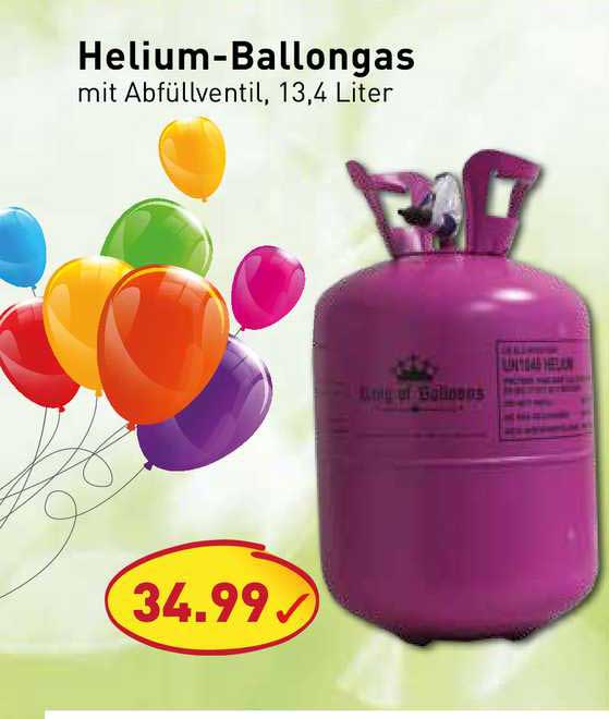 Picks Raus Helium-ballongas