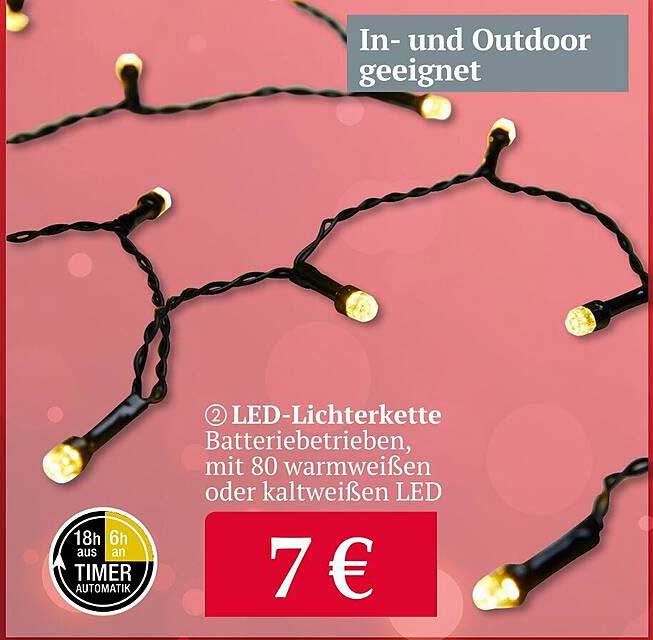 Ledlichterkette Angebot bei Woolworth 1Prospekte.de