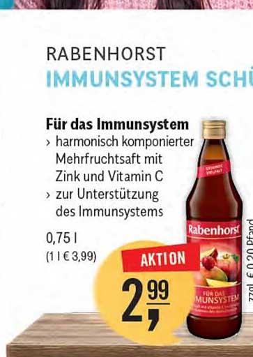 Reformhaus Bacher Rabenhorst Immunsystem