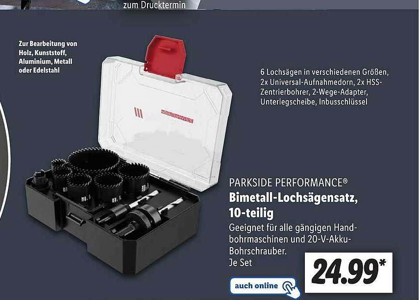 NEIKO XZN Bit-Set – 10-teilig, S2-Stahl, Für Vierkant-Dreifach-Schrauben