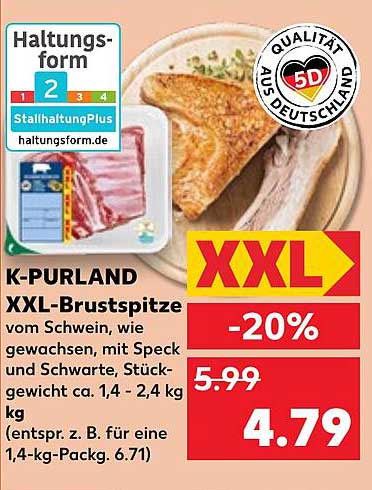 K-Purland XXL Rinderrouladen Angebot bei Kaufland