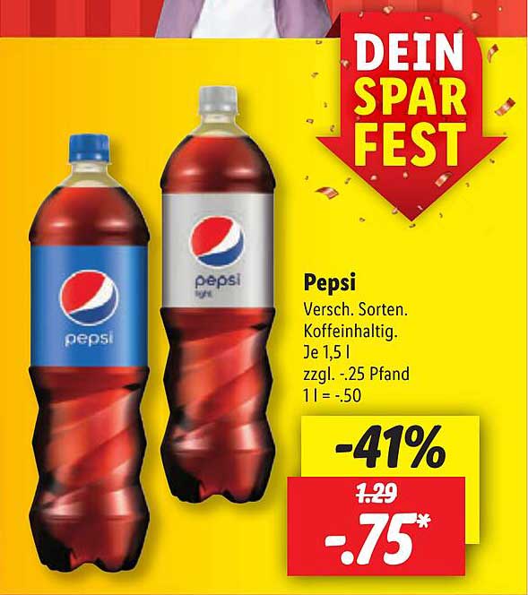 Pepsi Angebot bei Lidl 1Prospekte.de