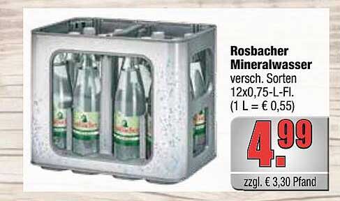 Alldrink Rosbacher Mineralwasser