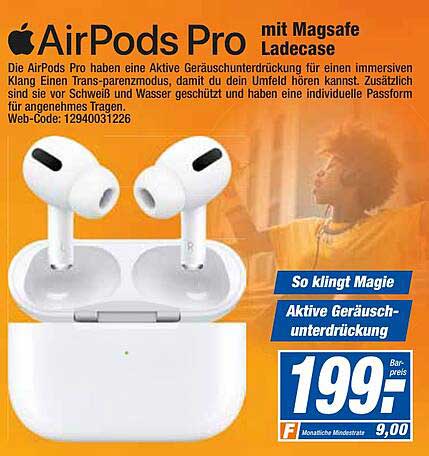 HEM Expert Apple Airpods Pro Mit Magsafe Ladecase