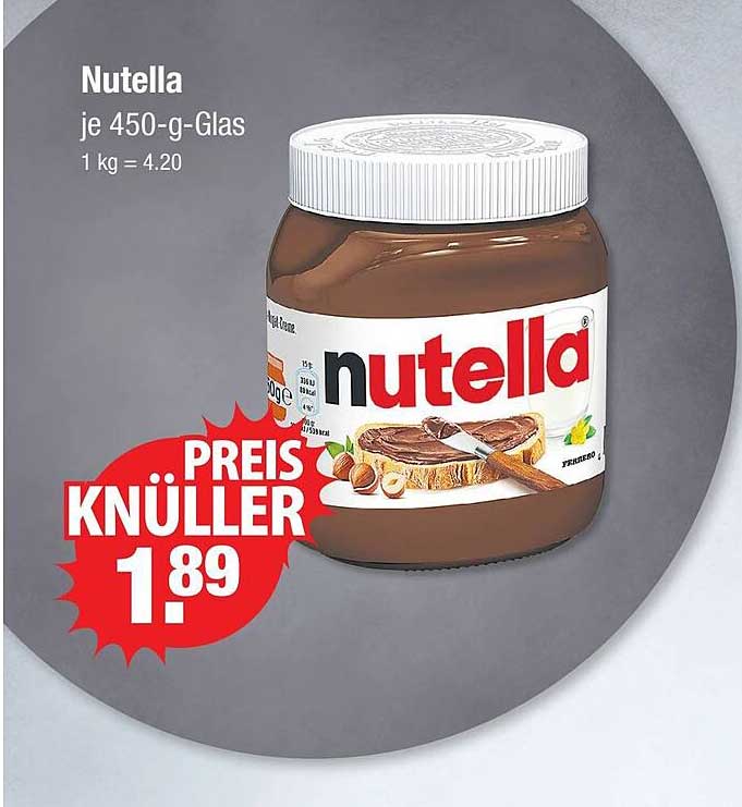 Nutella Angebot bei VMarkt 1Prospekte.de