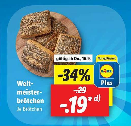 Lidl Brotchen Preis