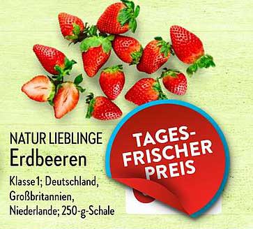 Natur Lieblinge Erdbeeren Angebot bei ALDI Nord 1Prospekte.de