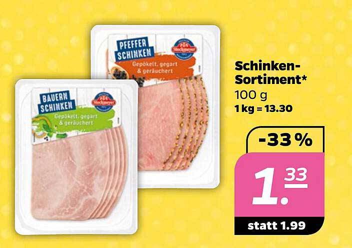Schinken-sortiment Angebot bei Netto - 1Prospekte.de