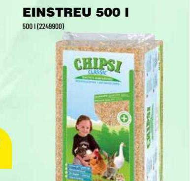 Einstreu 500 I (2249900) Angebot bei Leitermann Baumarkt - 1Prospekte.de