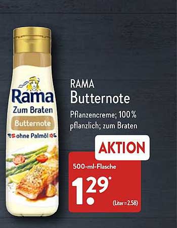 Rama Butternote Angebot bei ALDI Nord - 1Prospekte.de