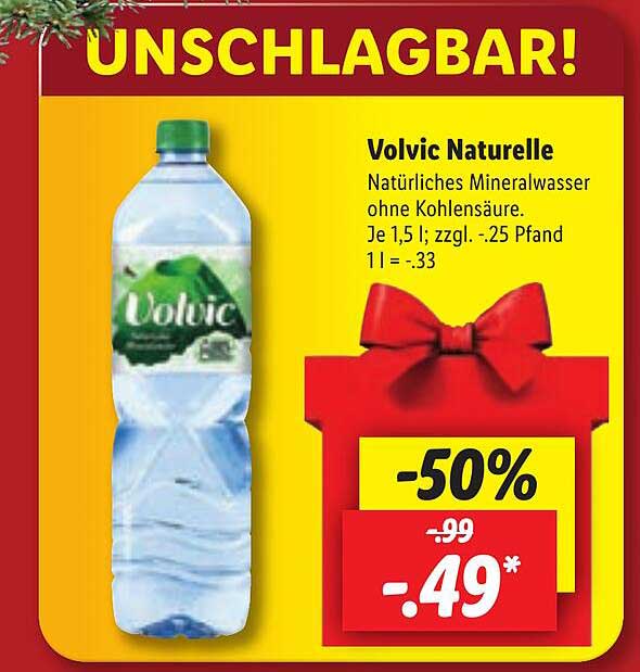 Volvic Naturelle Angebot bei Lidl 1Prospekte.de