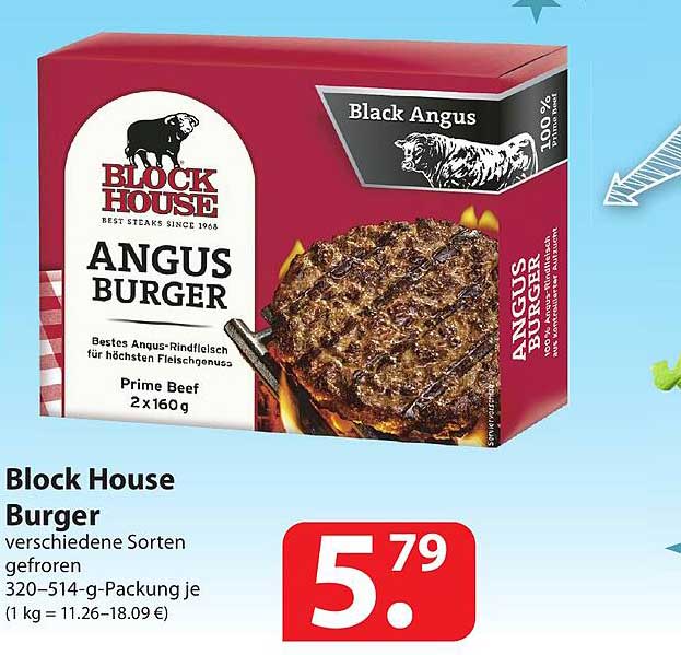 Block House Burger Angebot bei Famila