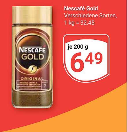 Nescafé Gold Angebot bei Globus