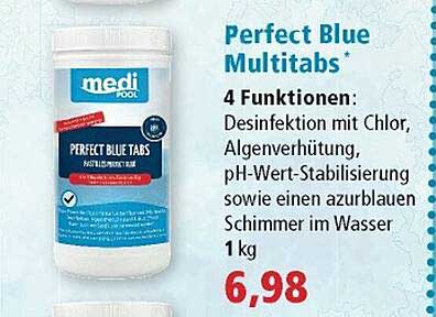 Wunderbar Medipool Perfect Blue Tabs Ebenbild