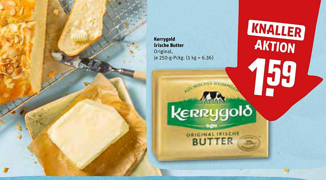 Kerrygold Irische Butter Angebot bei REWE 1Prospekte.de
