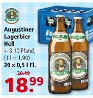 Augustiner Lagerbier Hell Angebot Bei Multi Markt