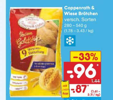 Netto Marken-Discount Coppenrath & Wiese Brötchen