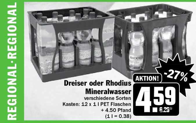 Hit Markt Dreiser Oder Rhodius Mineralwasser