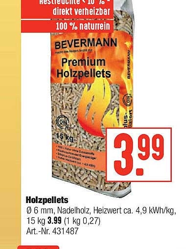 Hellweg Holzpellets Bevermann