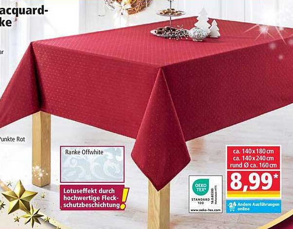 Damaszener Tischdecke Aus Polyester – Eckig Oder Rund, Weinrot, Viele Größen Bis 380 Cm