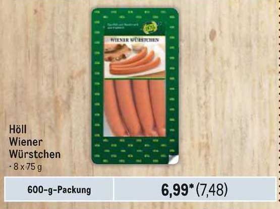 Höll Wiener Würstchen Angebot bei METRO - 1Prospekte.de