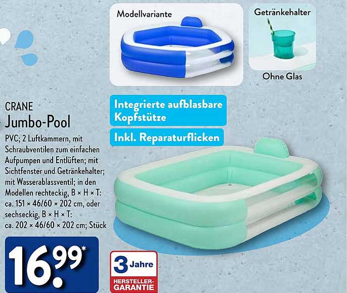 Crane Jumbopool Angebot bei ALDI Nord 1Prospekte.de