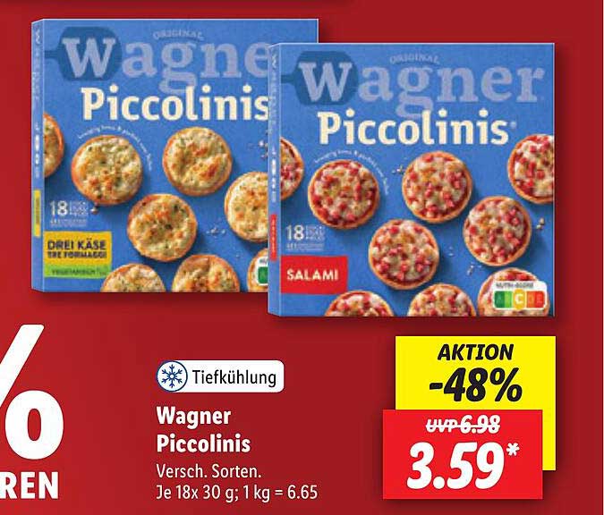 Wagner Piccolinis Angebot bei Lidl 1Prospekte.de