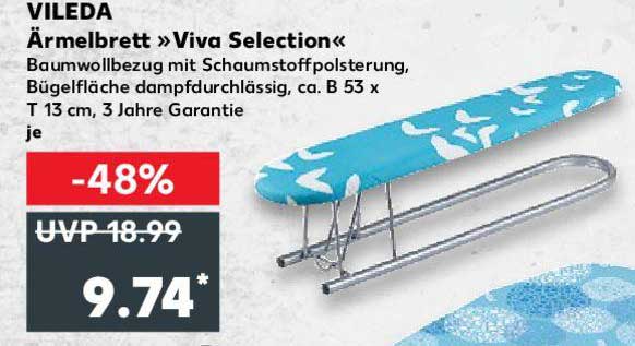 Selection Viva Angebot bei Kaufland ärmelbrett Vileda