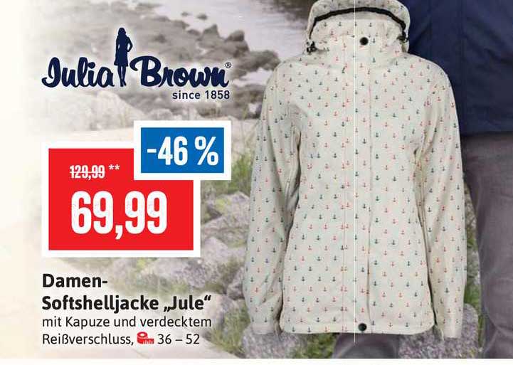 Stolz Damen-softshelljacke „jule” Julia Brown
