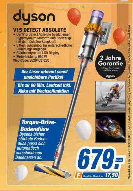 Dyson V15 Detect Absolute Angebot bei HEM expert - 1Prospekte.de