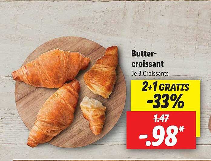 Butter Croissant Angebot Bei Lidl 1Prospekte de