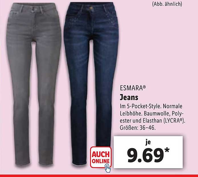 Esmara Jeans Angebot bei Lidl 