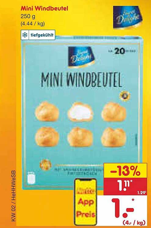 Mini Windbeutel Angebot bei Netto Marken-Discount - 1Prospekte.de