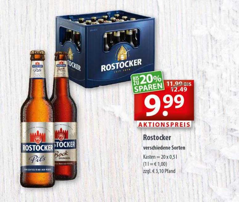 Rostocker Verschiedene Sorten Angebot Bei Getr nkeland 1Prospekte de