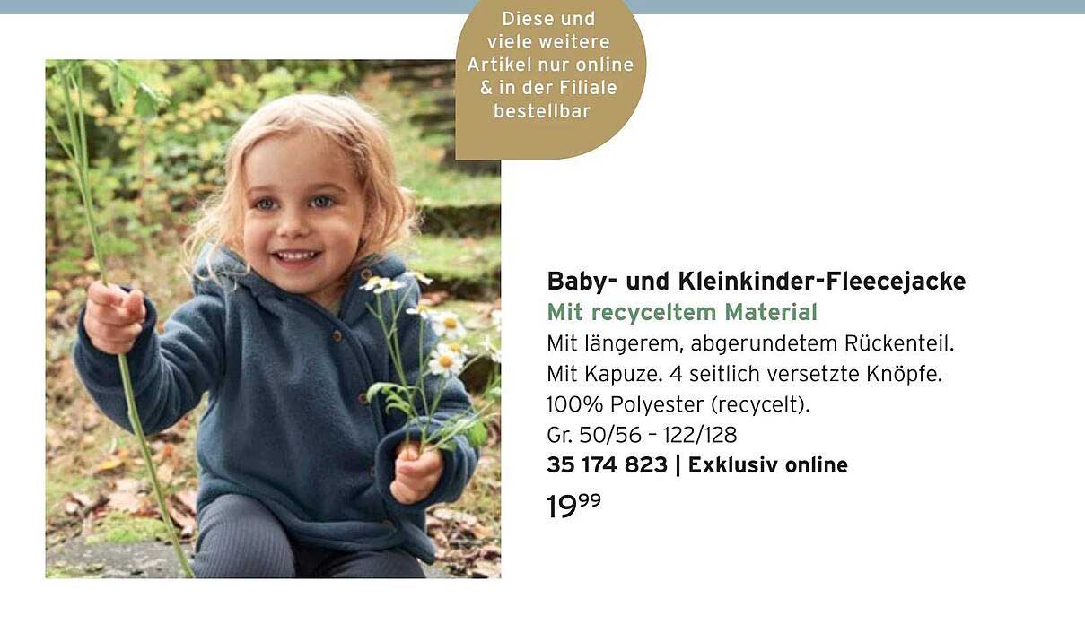 Generisch Baby Kapuzenjacke - Mit Bärenohren & Fleece Warm