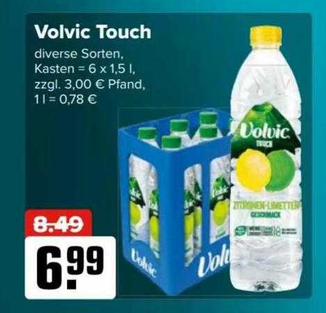 Volvic Touch Angebot bei Logo Getrankemarkt