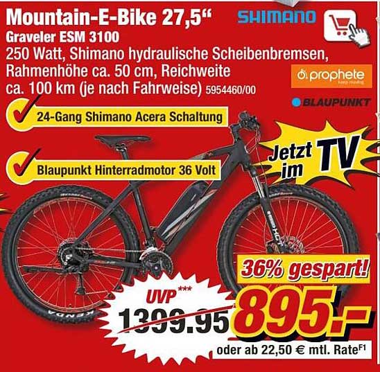 POCO Mountain-e-bike 27.5