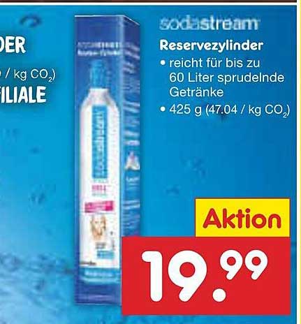 Sodastream Reservezylinder - Netto Marken-Discount