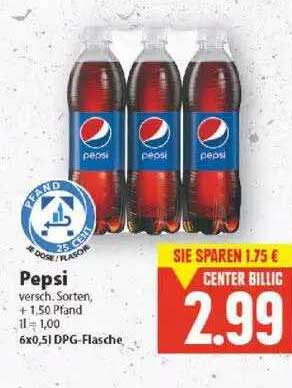 Pepsi Angebot bei E Center 1Prospekte.de