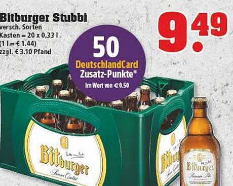 Trinkgut Bitburger Stubbi
