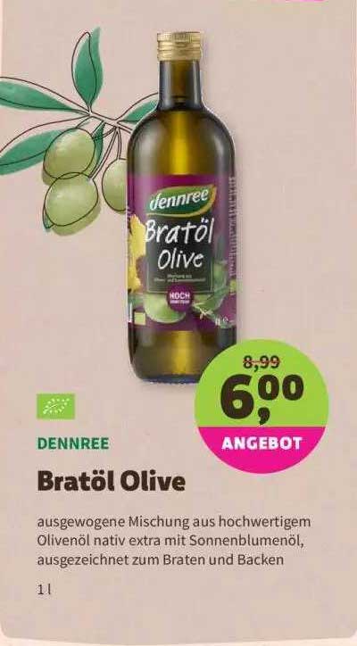 Denns Biomarkt Dennree Bratöl Olive