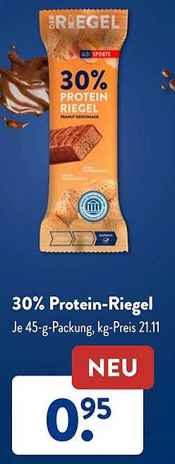 ALDI SÜD 30% Protein-riegel