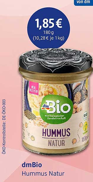 Dm Dmbio Hummus Natur