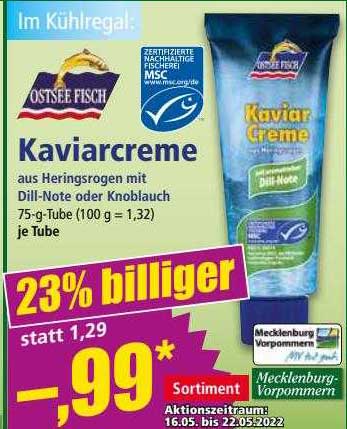 NORMA Ostsee Fisch Kaviarcreme