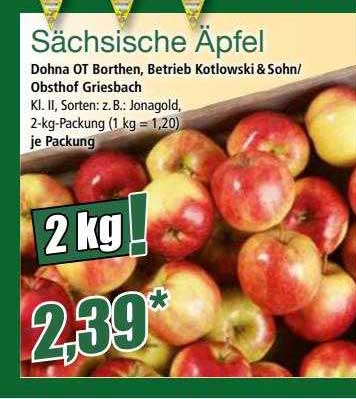 NORMA Sächsische äpfel