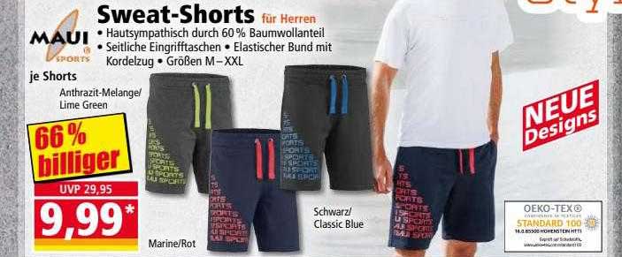 NORMA Sweat-shorts Für Herren
